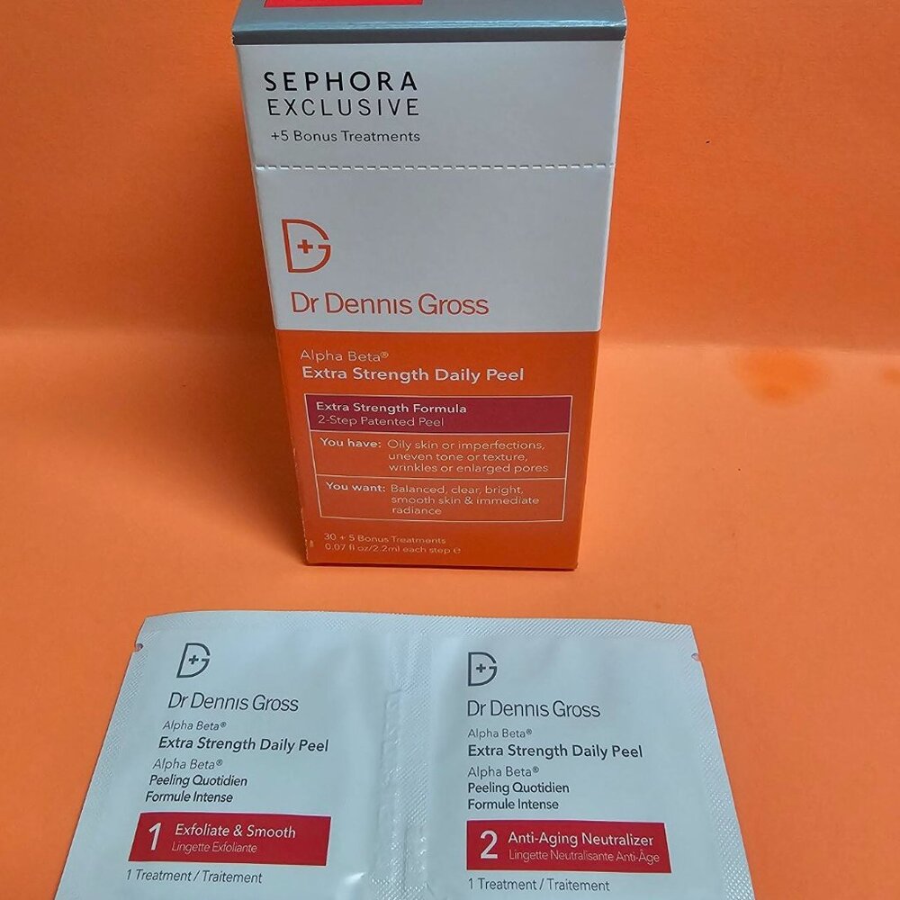 Dr. Dennis Gross Alpha Beta Peel Pads set of 35 exp 2/27 new in box